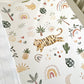 Safari Tiger 'Be Free' - Baby Changing Mat
