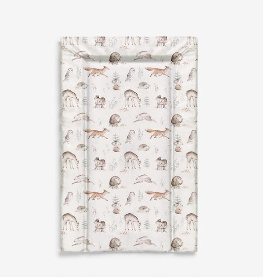 Woodland Hedgehog & Animals - Baby Changing Mat