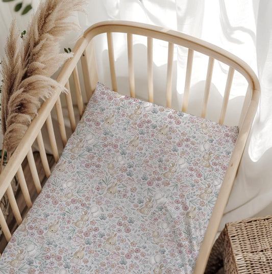 Ditsy Floral Bunnies - Bedding