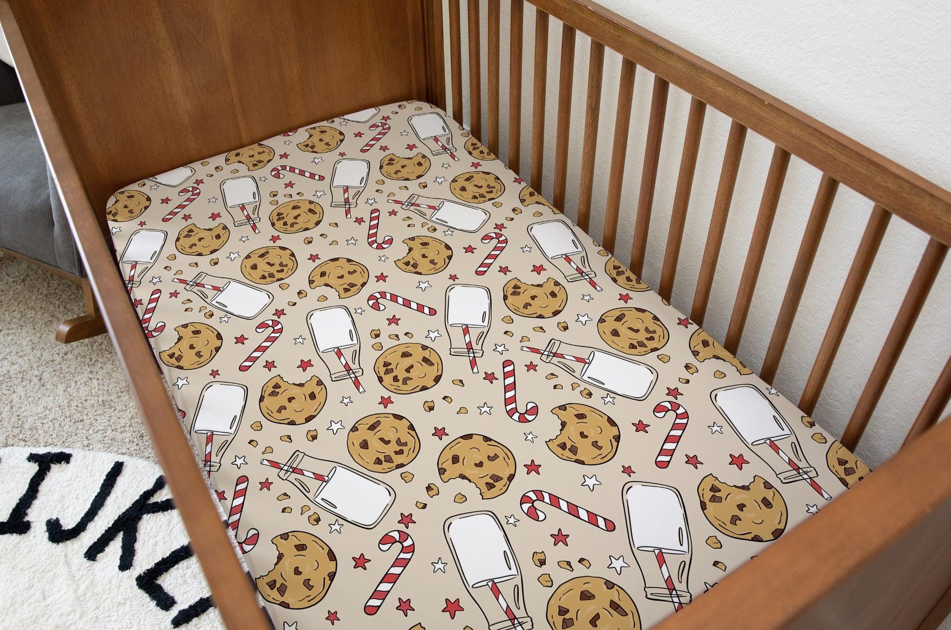 Christmas Milk and Cookies - Bedding