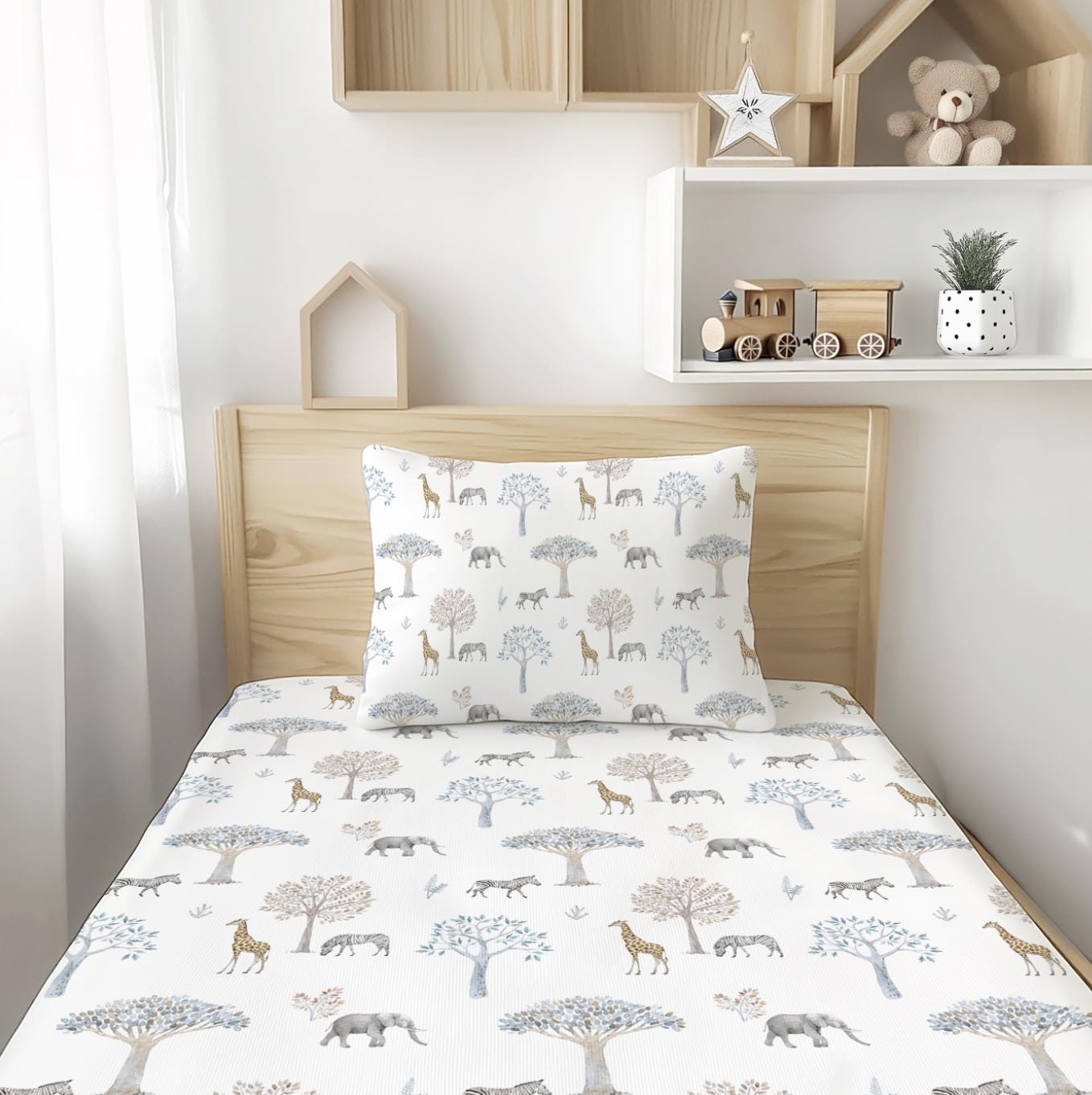 Plain Little Safari - Bedding