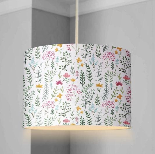 Woodland Flowers - Lampshade