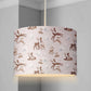 Woodland Cartoon Deers, Beige - Lampshade
