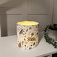 NIGHT LIGHT - Kids night light, Safari Doodle Design - Childrens Room lantern with LED Candle effect, Kids bedside light lantern, Kids decor