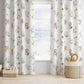 Safari Animals with Leaves - Curtains (Standard or Blackout)