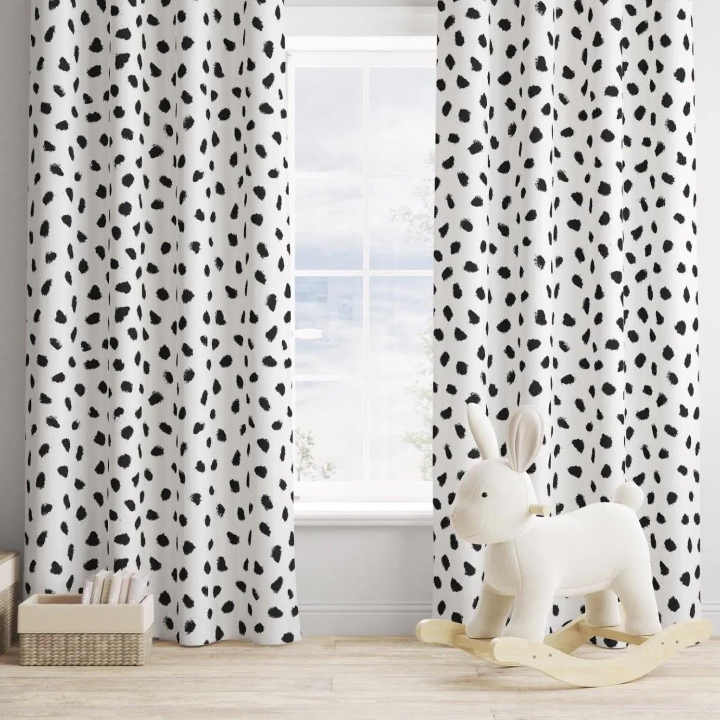 Dalmatian Spots - Curtains (Standard or Blackout)