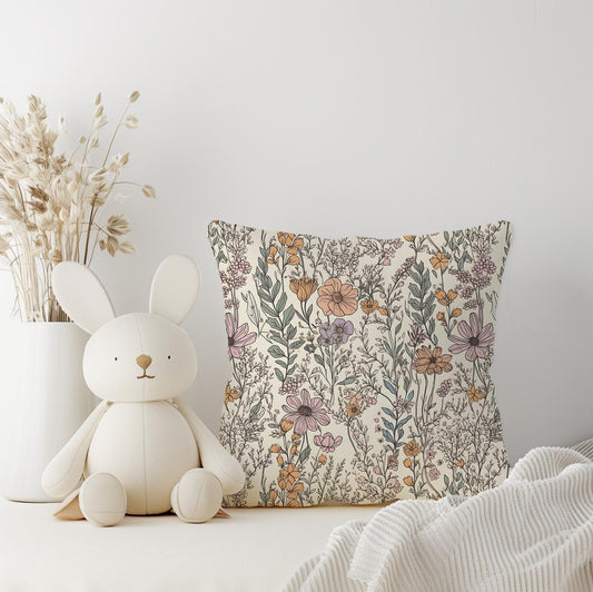 Wild Flower - Square Pillow