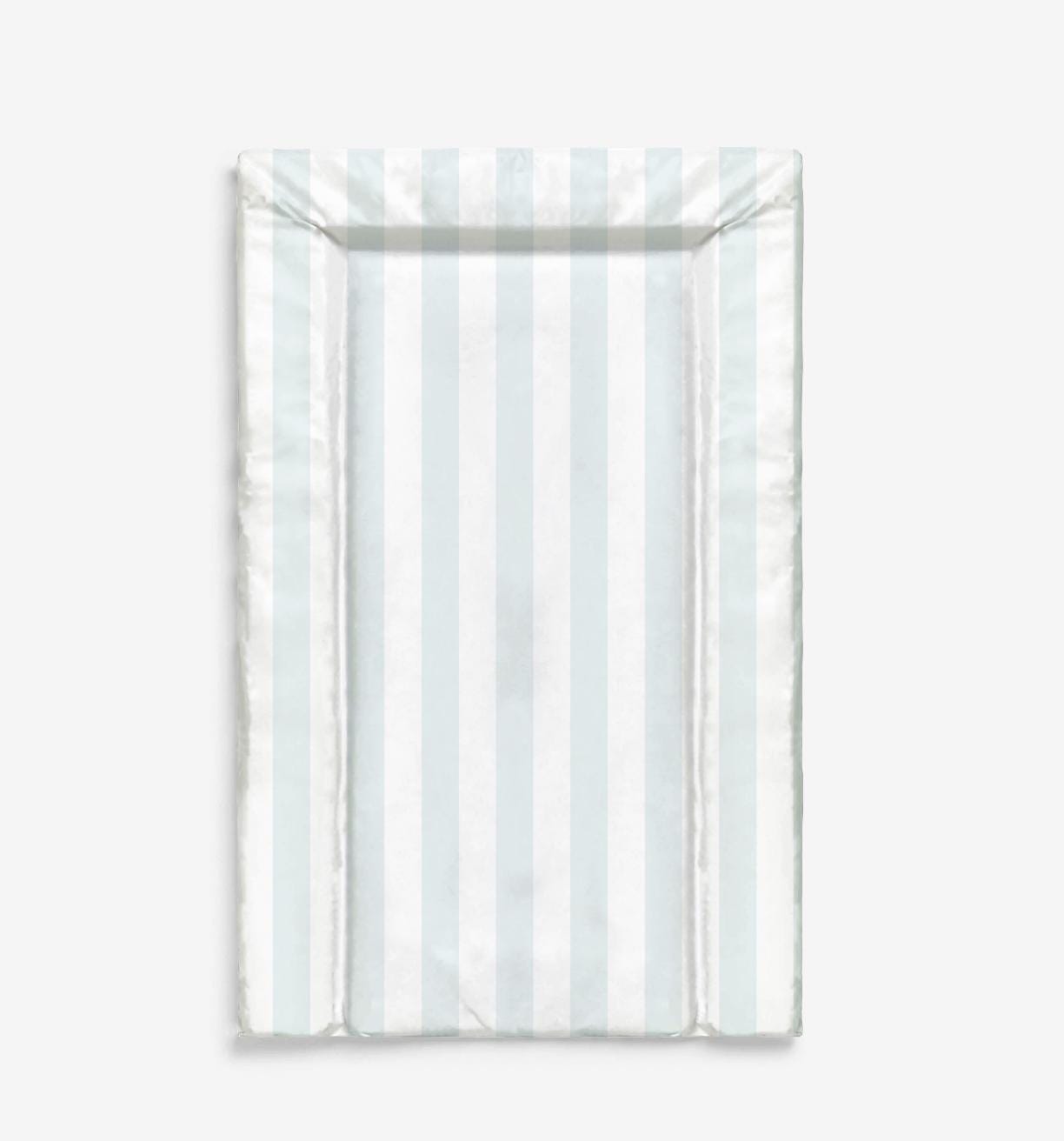 Aqua Blue Stripes - Baby Changing Mat
