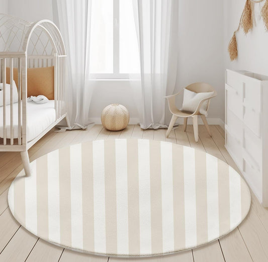 Beige Stripes - Rug