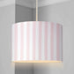 Pink Stripes - Lampshade