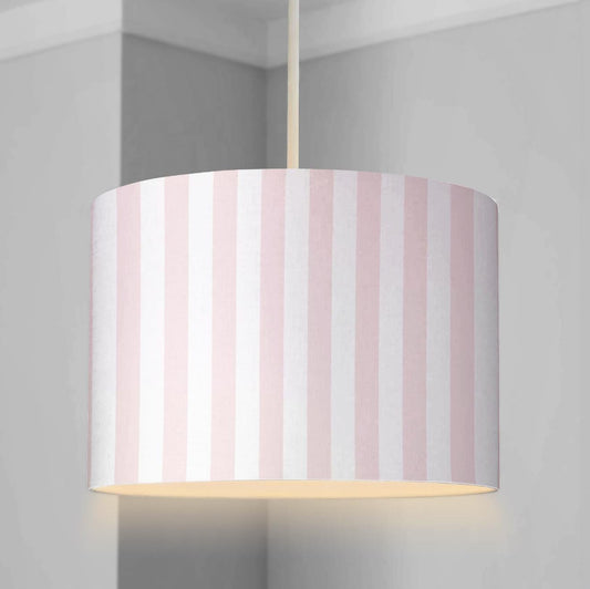 Pink Stripes - Lampshade