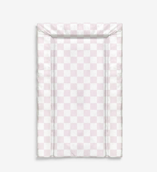 Pink and White Checkered - Baby Changing Mat