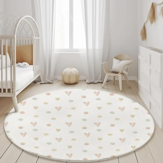 Dainty Hearts & Spots - Rug