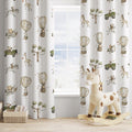 Hot Air Balloons with Safari Animals - Curtains, Nursery Curtain Blackout or Non Blackout, Curtains with Rod Pocket, Ready to post