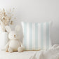 Blue Stripes - Square Pillow