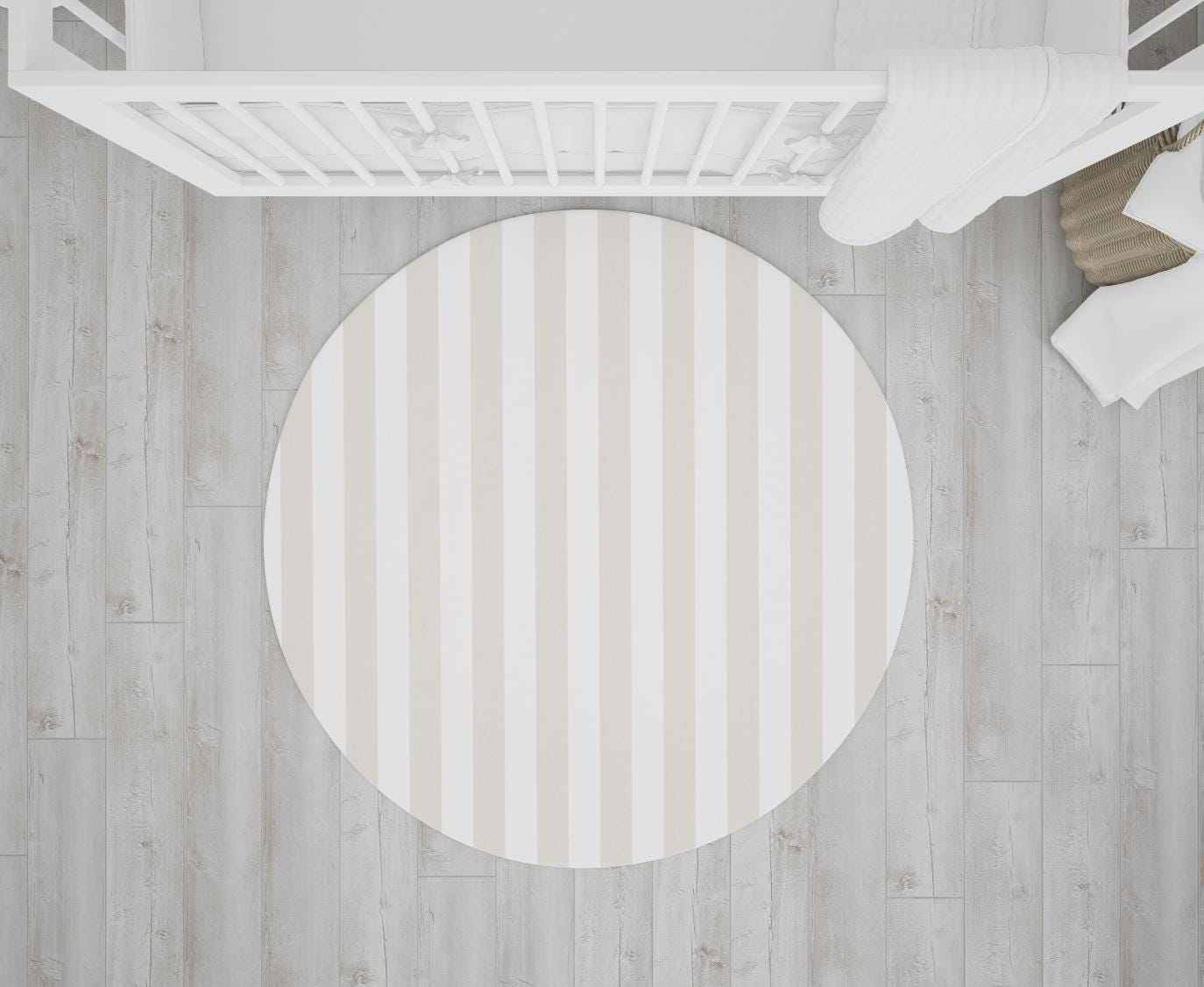 Beige Stripes - Rug