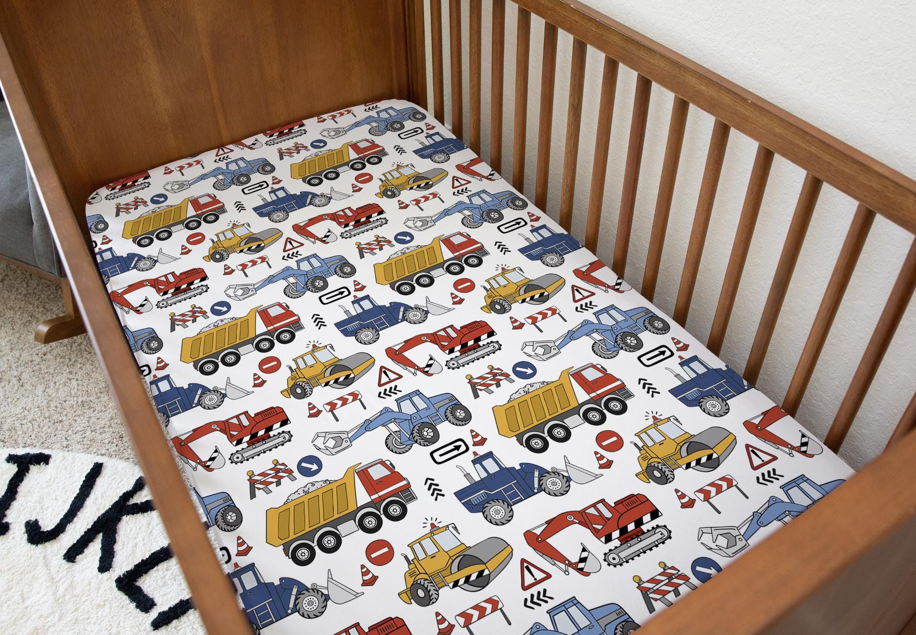 Trucks and Diggers - Bedding