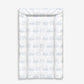 Vintage Train, Blue - Baby Changing Mat