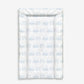 Vintage Train, Blue - Baby Changing Mat