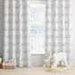 Blue Pale Vintage Trains - Curtains (Standard or Blackout)
