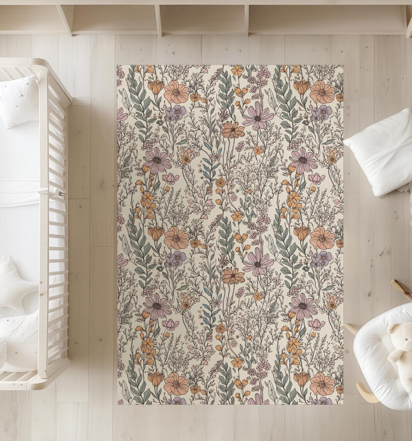 Wild Flower - Rectangle Rug