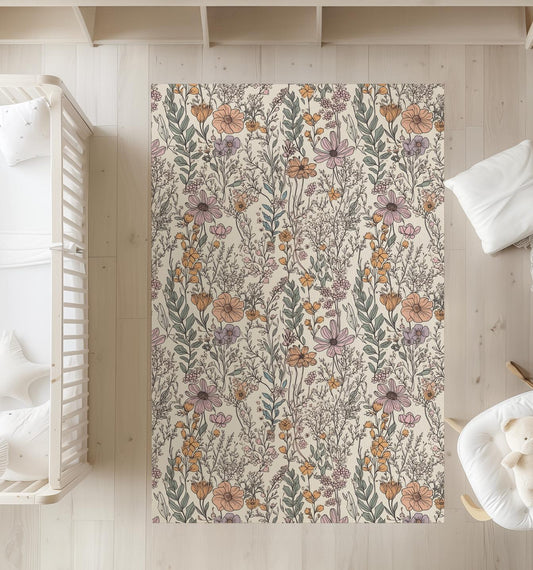 Wild Flower - Rectangle Rug