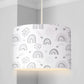 Grey Rainbows - Lampshade