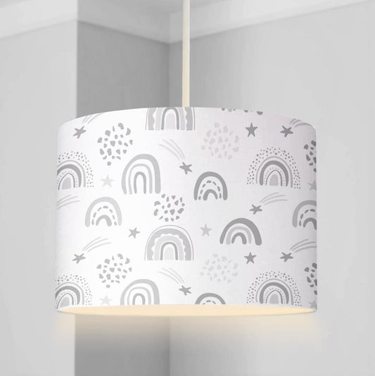 Grey Rainbows - Lampshade
