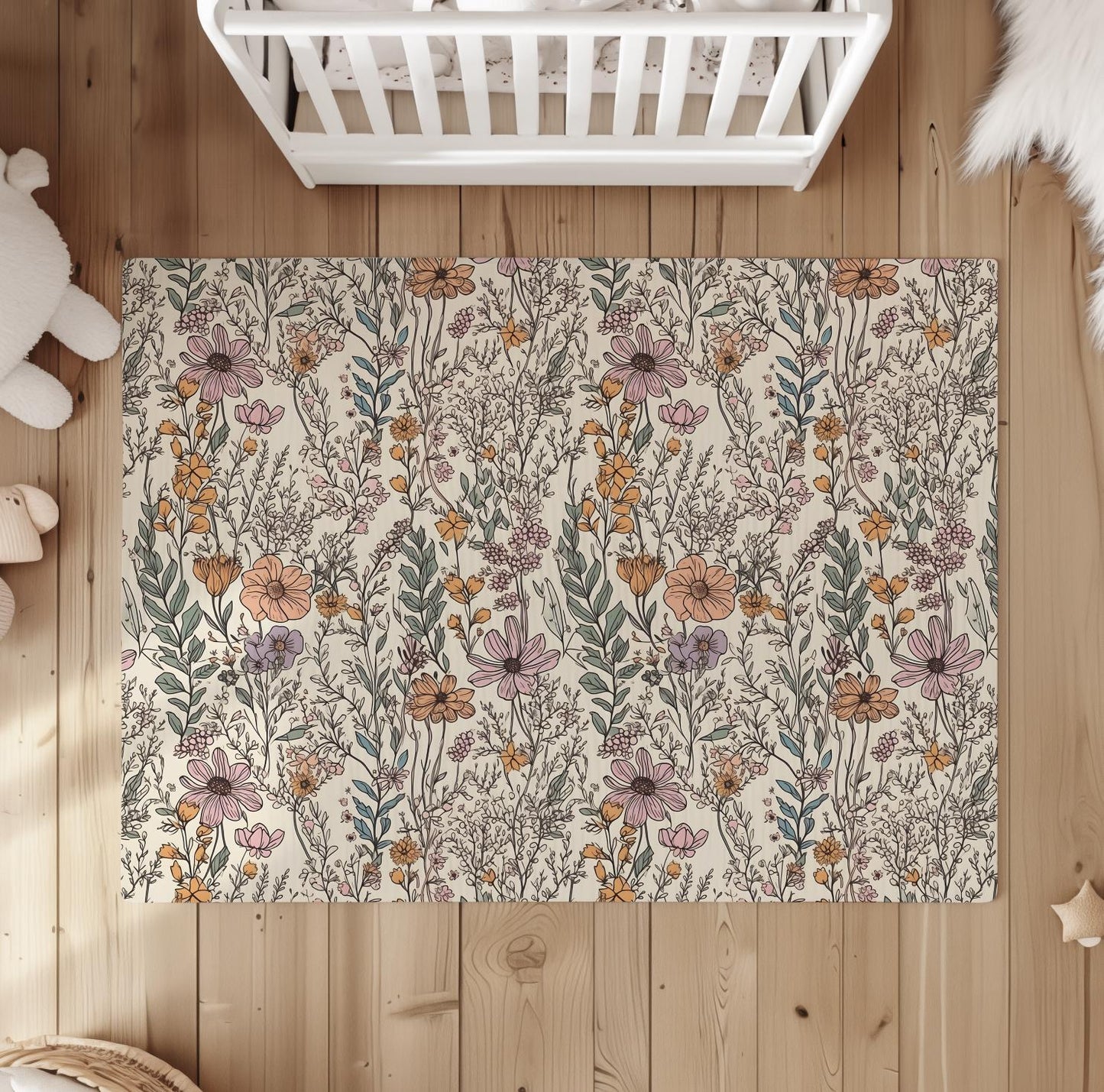 Wild Flower - Rectangle Rug