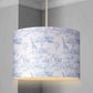Safari Chinoiserie Toile de Jouy, Blue - Lampshade