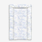Chinoiserie Toile de Jouy Safari, Blue - Baby Changing Mat