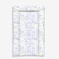 Chinoiserie Toile de Jouy Safari, Blue - Baby Changing Mat