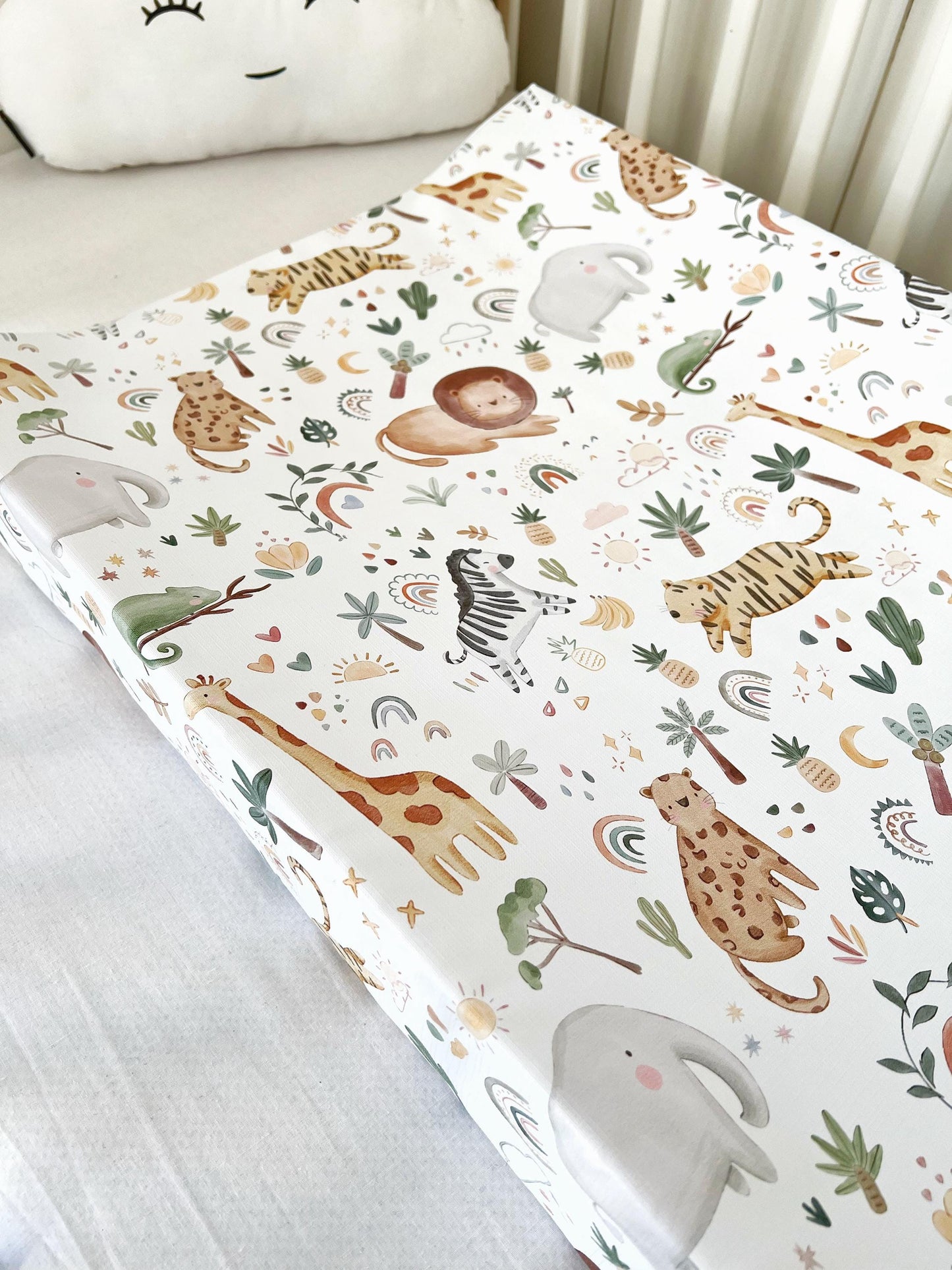 Safari Doodles - Baby Changing Mat