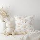 Multiple Hot Air Balloons, Pink - Square Pillow