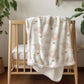 Multiple Hot Air Balloons, Pink - Sherpa Blanket