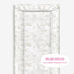 Chinoiserie Toile de Jouy Safari, Beige - Baby Changing Mat