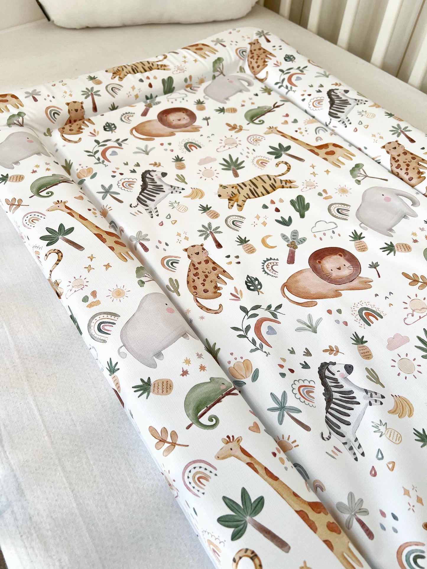 Safari Doodles - Baby Changing Mat
