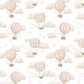 100% Cotton Fabric, Multiple Hot Air Balloons PINK, Fabric, Baby Nursery Fabric, Quilting Fabric, 147cm Wide, Meter