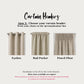 Safari Animal with Leaves - Curtains (Standard or Blackout)