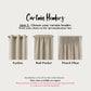 Brown Bears on Clouds - Curtains (Standard or Blackout)