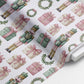 100% Cotton Fabric, Nutcracker - Green Fabric, Quilting Fabric, 147cm Wide, Meter, Green Nutcracker, Wreath Christmas Fabric