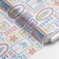 100% Cotton Fabric, Frames - Summer Fabric, Quilting Fabric, 147cm Wide, Meter, Modern Frames, Summer Frame Fabric