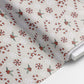 100% Cotton Fabric, Candy Cane - Beige, Fabric, Quilting Fabric, 147cm Wide, Meter, Christmas Candy Cane Fabric