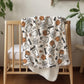 Ghost - Skater, Sherpa Fleece Blanket, Decor, Kids Bedding, Blankets, Children's Room, Halloween Ghosts with Skateboards, Fleece Blanket