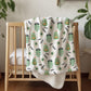 Frankenstein, Sherpa Fleece Blanket, Decor, Kids Bedding, Blankets, Children's Room, Halloween Frankenstein Green, Fleece Blanket