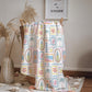 Frames - Summer, Sherpa Fleece Blanket, Decor, Kids Bedding, Blankets, Children's, Seaside Frames, Beach warmth, Fleece Blanket