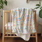 Frames - Summer, Sherpa Fleece Blanket, Decor, Kids Bedding, Blankets, Children's, Seaside Frames, Beach warmth, Fleece Blanket