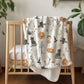 Halloween - Pumpkins and Cats, Sherpa Fleece Blanket, Decor, Kids Bedding, Blankets, Children's, Ghost Halloween, Pumpkins, Fleece Blanket