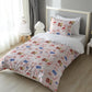 Christmas - Jolly Pink, Bedding, Duvet Covers, Fitted Sheets, Festive bedding, Christmas Santa and Presents Bedding, Kids Bedding