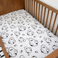 Ghosts - Monochrome, Bedding, Duvet Covers, Fitted Sheets, Retro Ghost Halloween bedding, Halloween Spooky Ghost Bedding, Kids Bedding